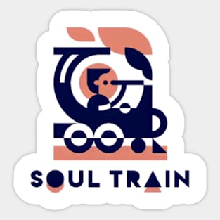 Soul train Sticker